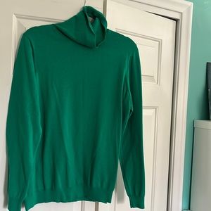 Ann Taylor green turtle neck. Xl